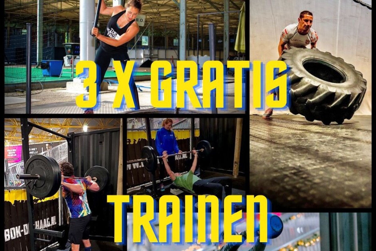 3 x GRATIS trainen