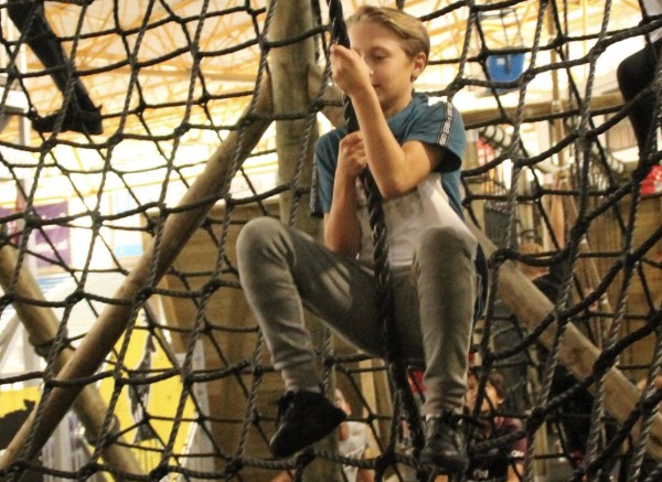 Obstacle Run kinderfeestje in Den Haag